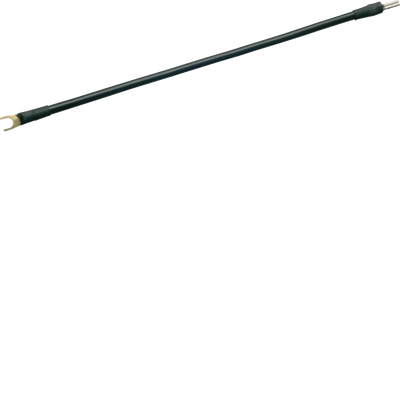 Kabelbrücke NYAF 10 mm², 250mm lang, Farbe schwarz | Hager