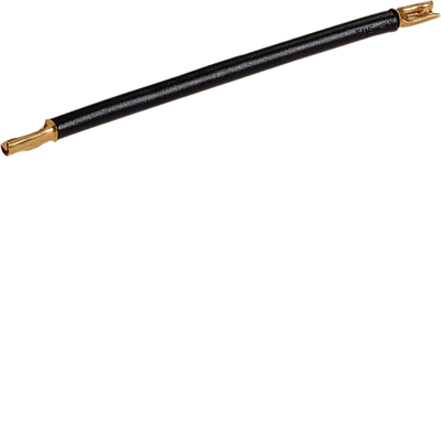 Kabelbrücke NYAF 6 mm², 110mm lang, Stift, Farbe schwarz | Hager