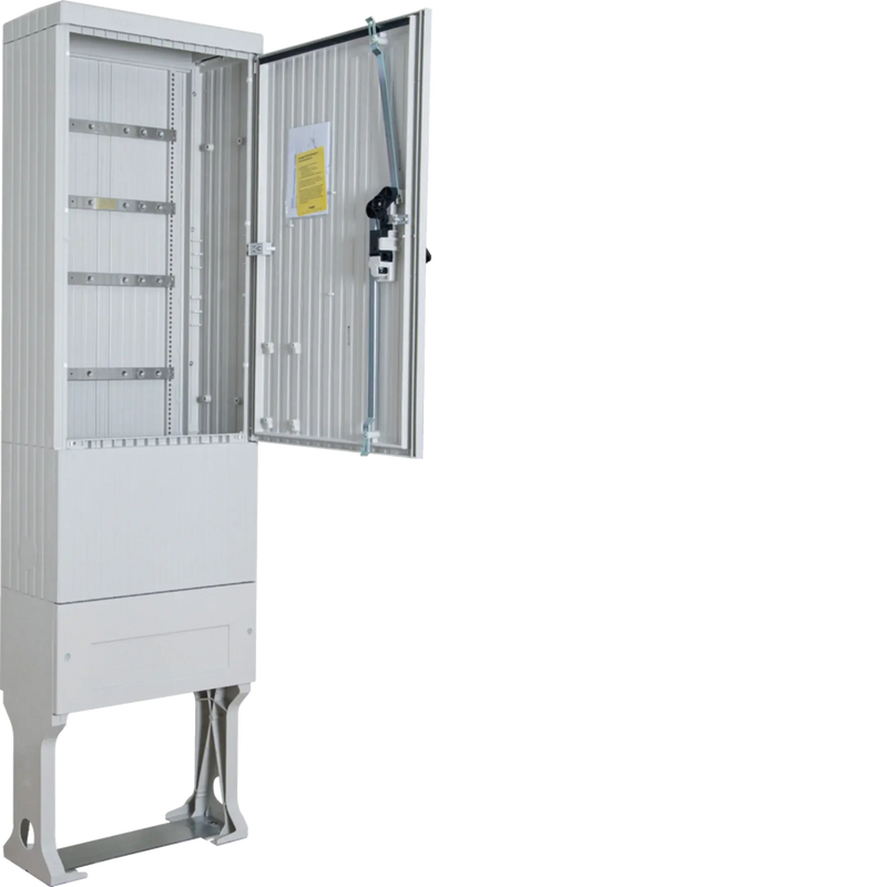 Kabelverteilersäule, ZAS, Baureihe 205, mit Sammelschienensystem, 4 x E-Cu | Hager