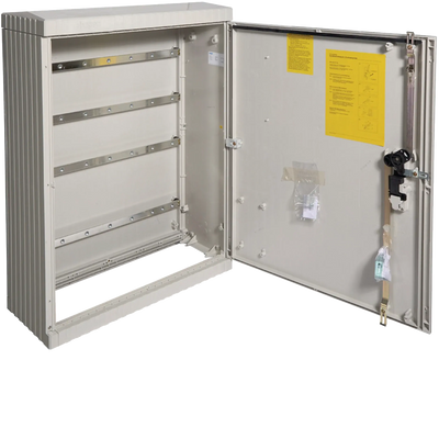 Kabelverteilerschrank Gr.1/1005, mit SaS 4xCu 30x6mm, 1005x780x315mm (HxBxT) | Hager