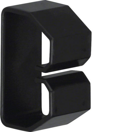 Klammer aus PVC zu Verdrahtungskanal LKG 37x50mm steingrau | Hager