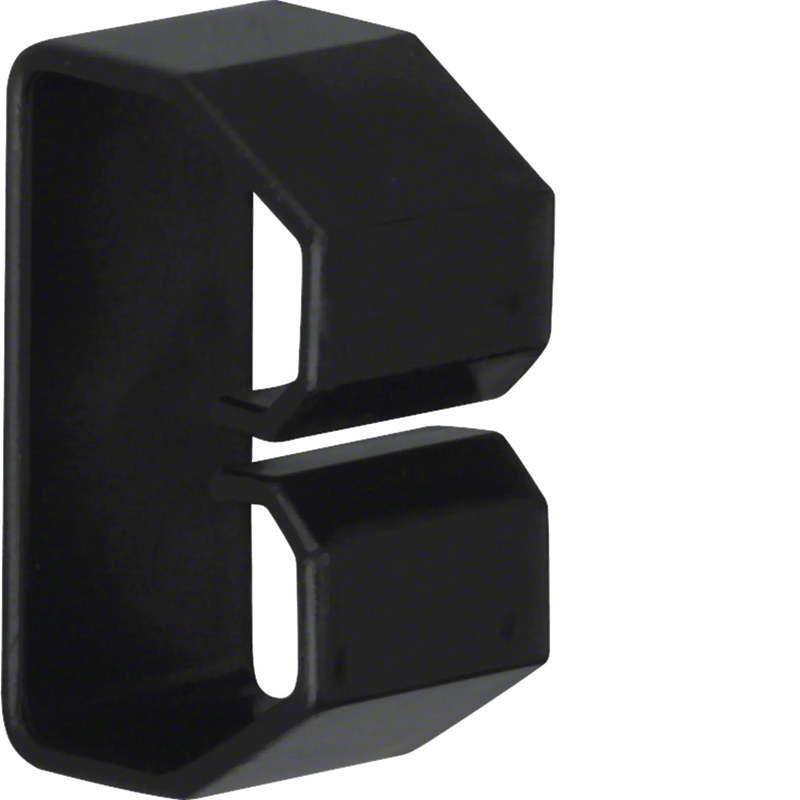 Klammer aus PVC zu Verdrahtungskanal LKG 37x50mm steingrau | Hager