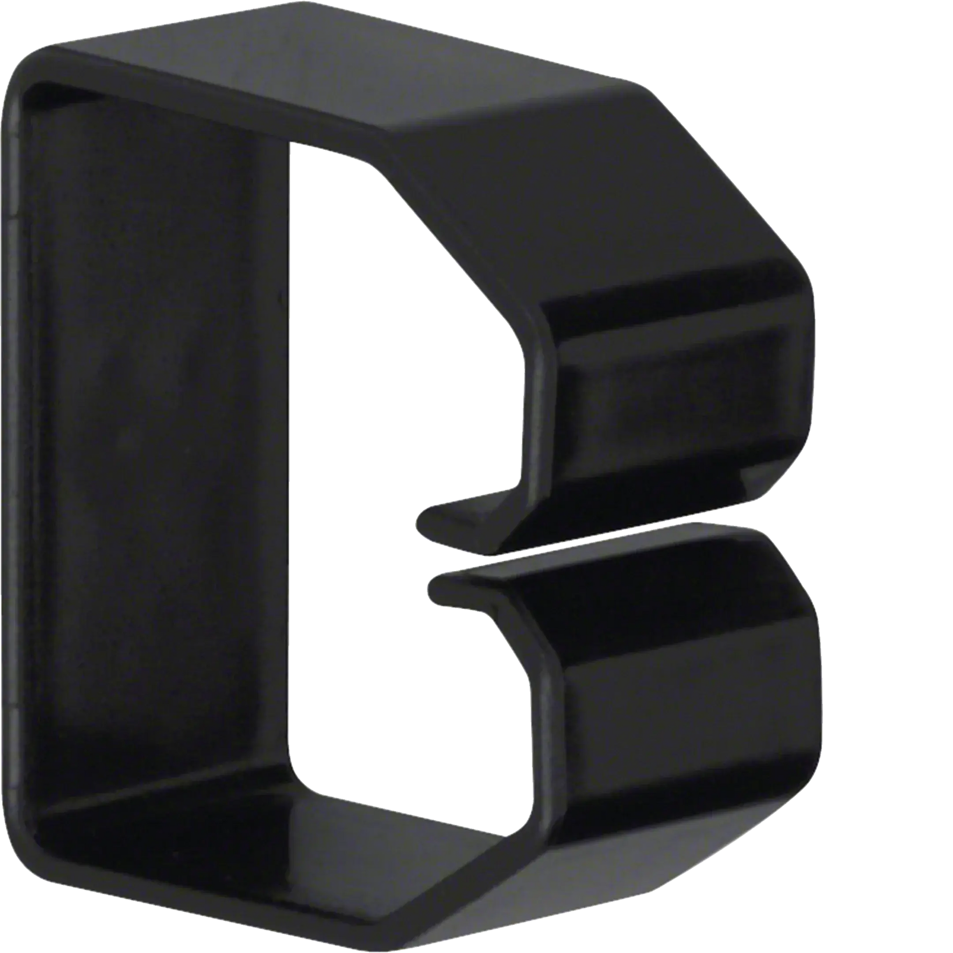 Klammer aus PVC zu Verdrahtungskanal LKG 50x50mm schwarz | Hager