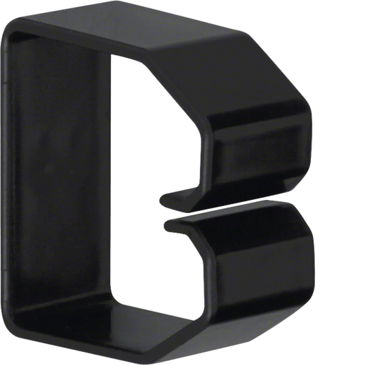 Klammer aus PVC zu Verdrahtungskanal LKG 50x50mm schwarz | Hager