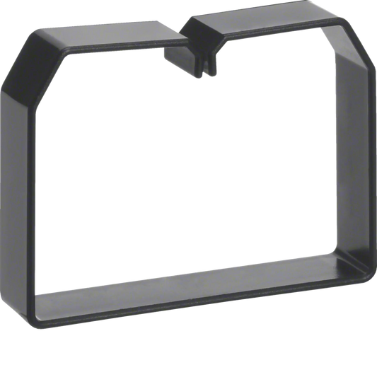 Klammer aus PVC zu Verdrahtungskanal LKG 75x100mm steingrau | Hager