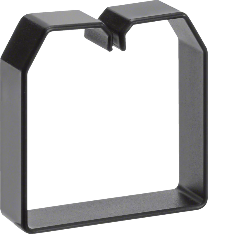 Klammer aus PVC zu Verdrahtungskanal LKG 75x75mm steingrau | Hager