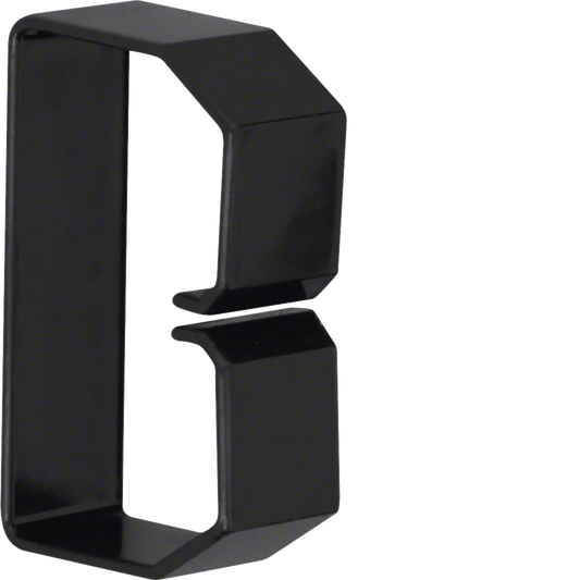 Klammer aus PVC zu Verdrahungskanal  LKG 50x75mm steingrau | Hager