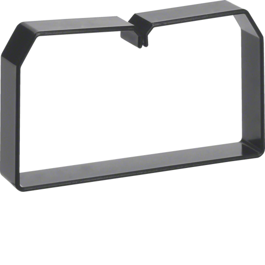 Klammer aus PVC zu Verdrahungskanal LKG 75x125mm schwarz | Hager