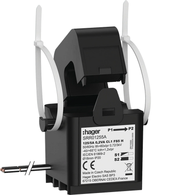 Klappwandler SC1 18mm 125/5A 0.2VA Klasse 1 | Hager