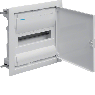 Kleinv. Volta HWV 1x12PLE IP30 Stahlblechtür | Hager