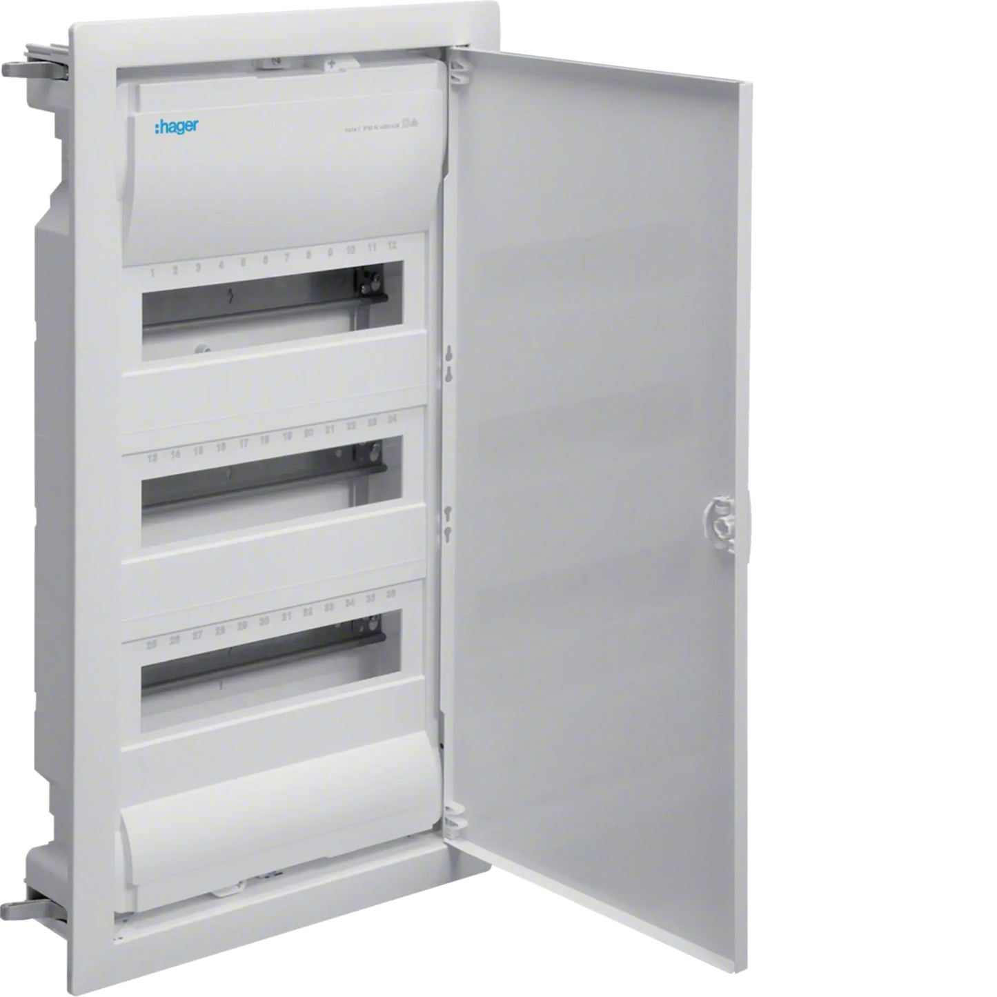 Kleinv. Volta HWV 3x12PLE IP30 Stahlblechtür | Hager