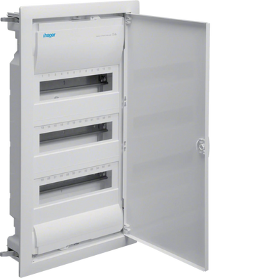 Kleinv. Volta HWV 3x12PLE IP30 Stahlblechtür | Hager