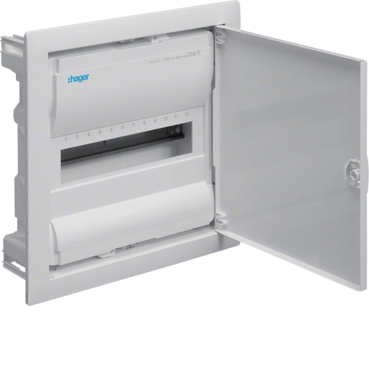 Kleinv. Volta UPV 1x12PLE IP30 Tür | Hager