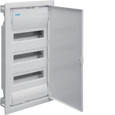 Kleinv. Volta UPV 3x12PLE IP30 Tür | Hager
