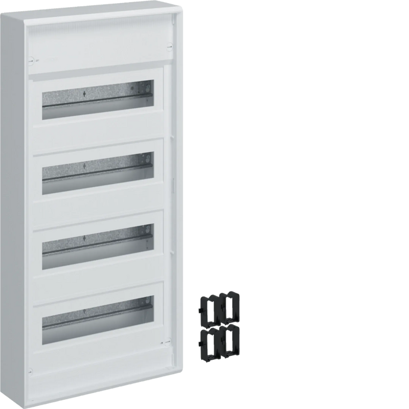 Kleinv., Volta, APV, 4x12PLE, IP30, ohne Tür | Hager