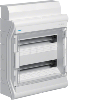 Kleinverteiler, vector, APV, IP65, 36PLE, mit Rangierkanal | Hager