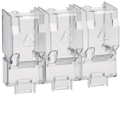 Klemmenabdeckeckung Sicherungs-Lasttrennschalter 250A-400A 3polig | Hager