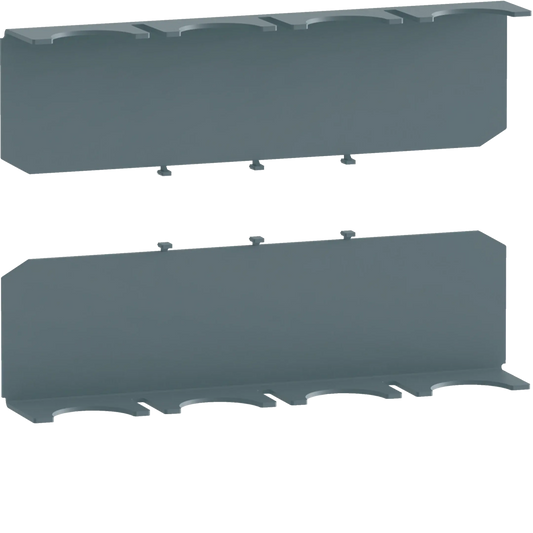 Klemmenabdeckung rückseitig für Anschlussverlängerung gespreizt P250 4P | Hager