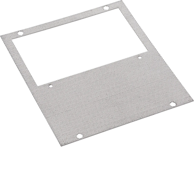 Kombiflansch Lochblech 1mm IP40 174x200 (BxT) | Hager