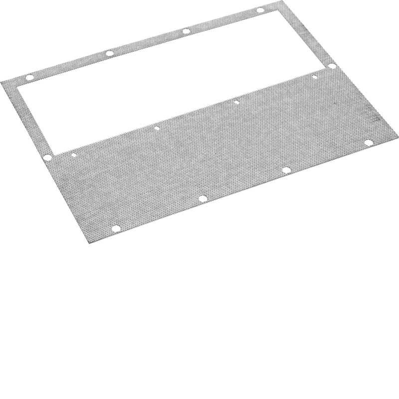 Kombiflansch Lochblech 1mm IP40 298x200 (BxT) | Hager