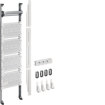 Komplettfeld Multimedia, universZ, 1050mm, 1-feld, ohne Patchmodule | Hager