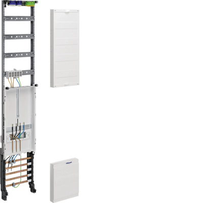Komplettfeld, univ.Z, 1350mm, 1ZP, VT-3rh, 1-feld 5-polig, mit Verdrahtung 16mm² | Hager