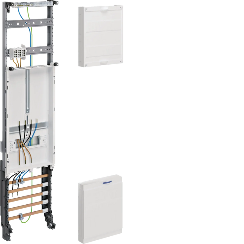 Komplettfeld, univ.Z, 3-Punkt, 1 ZP, 3-p. HLAK, H=1050mm, 16mm², 1-feldig | Hager