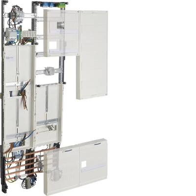 Komplettfeld, univZ 1350mm, 2-feld, Wärmepumpe, f. Stromnetz Leipzig | Hager
