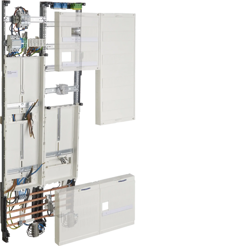 Komplettfeld, univZ 1350mm, 2-feld, Wärmepumpe, f. Stromnetz Leipzig | Hager