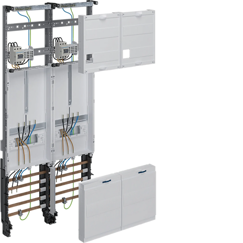Komplettfeld, universZ, 1050mm, 2 ZP, 2-feld, NRW, SH, MV, N-sachsen, EON-Mitte | Hager