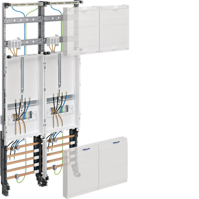 Komplettfeld, universZ, 1050mm, 2 ZP, 2-feld, NRW, SH, MV, N-sachsen, EON-Mitte | Hager