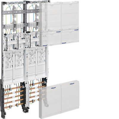 Komplettfeld, universZ, 1050mm, 4 Zählerplätze,eHZ,DSS, 2-feld, Ausführung EnBW | Hager