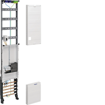 Komplettfeld, universZ, 1350mm, 1 ZP/VT-4reihig, 1-feld, Ausführung Hessen | Hager