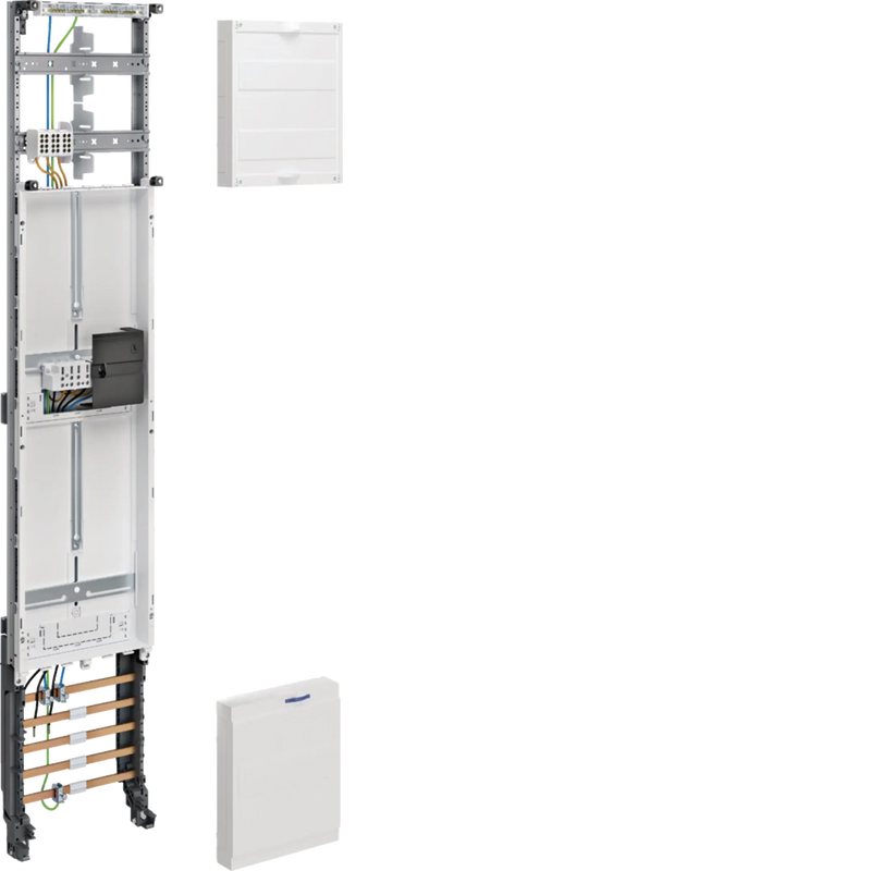 Komplettfeld, universZ, 1350mm, 1 Zählerplatz/Res, 1-feld, mit Zählersteckklemme | Hager