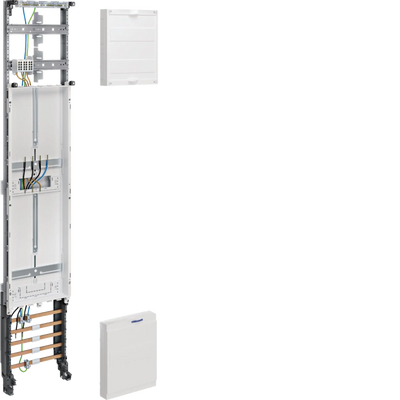 Komplettfeld, universZ, 1350mm, 1Zählerplatz/RES, 1-feld | Hager