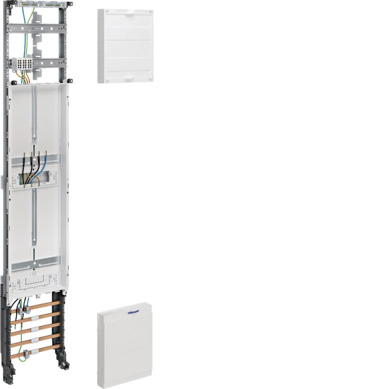 Komplettfeld, universZ, 1350mm, 1Zählerplatz/RES, 1-feld | Hager