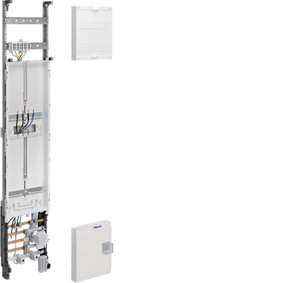 Komplettfeld, universZ, 1350mm, 1ZählerplatzP/SG, 1-feld, Ausführung: Thüringen | Hager