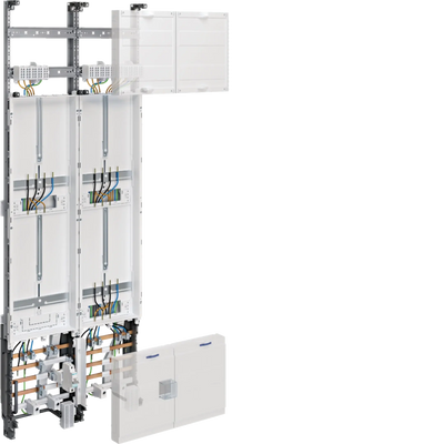 Komplettfeld, universZ, 1350mm, 3 Zählerplätze/SG, 2-feld, Ausführung Bayern | Hager