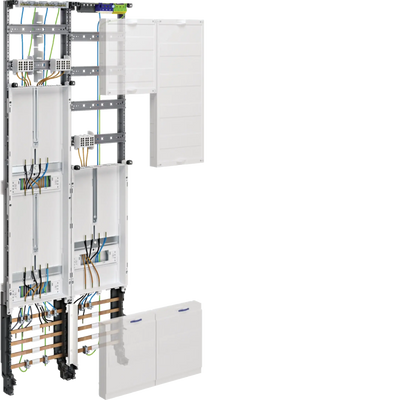 Komplettfeld,  universZ, 1350mm, 3Zählerplätze/VT-3rh, 2-feld | Hager