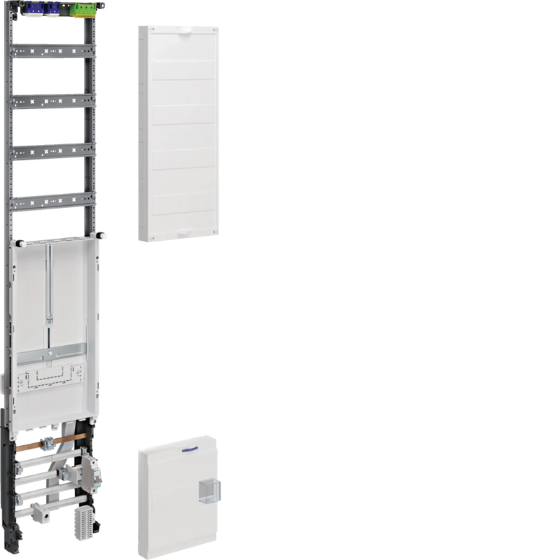 Komplettfeld, universZ, 1350mm, SG, VT 4-rh, 1-feldig, Ausführung Bayern | Hager