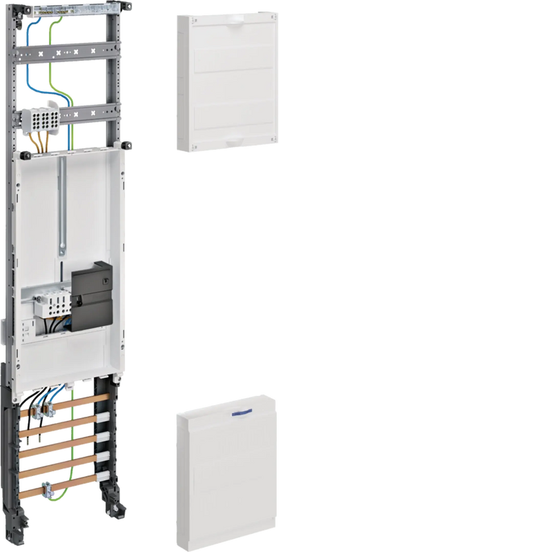 Komplettfeld, universZ, 3-Punkt, ZSK, 1 ZP, 3-p. HLAK, H=1050mm, 16mm², 1-feldig | Hager
