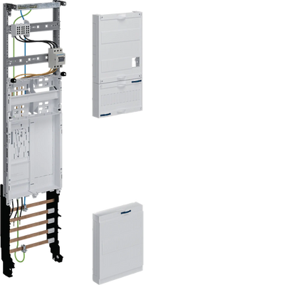 Komplettfeld, universZ, BKE-I, 1 Zählerpl., 3-p. HLAK, H=1050mm, 16mm², 1-feldig | Hager