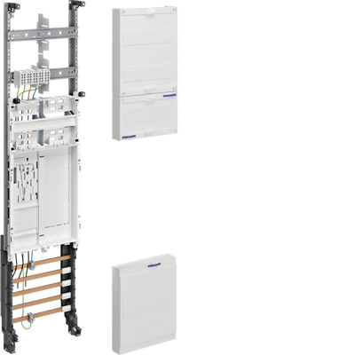 Komplettfeld, universZ, BKE-I, 1 Zählerpl., 5-p. HLAK, H=1050mm, 16mm², 1-feldig | Hager