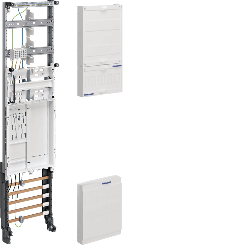 Komplettfeld, universZ, BKE-I, OKK, 1 ZP, 3-p. HLAK, H=1050mm, 16mm², 1-feldig | Hager