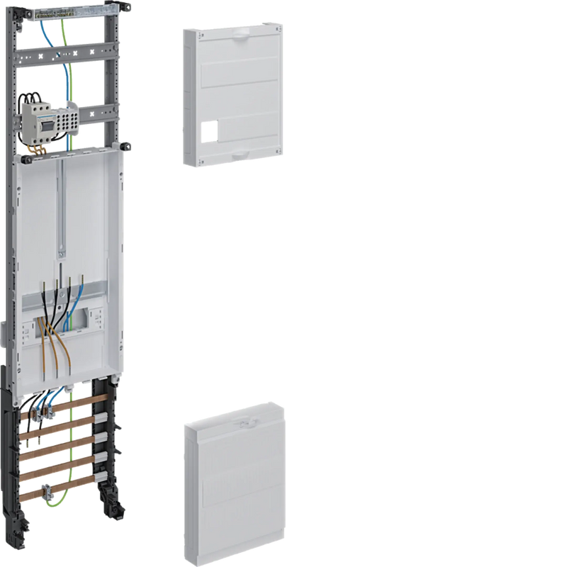 Komplettfeld, universZ,1050mm,1 Zählerplatz,1-feld,NRW,SH,MV,N-sachsen,EON-Mitte | Hager