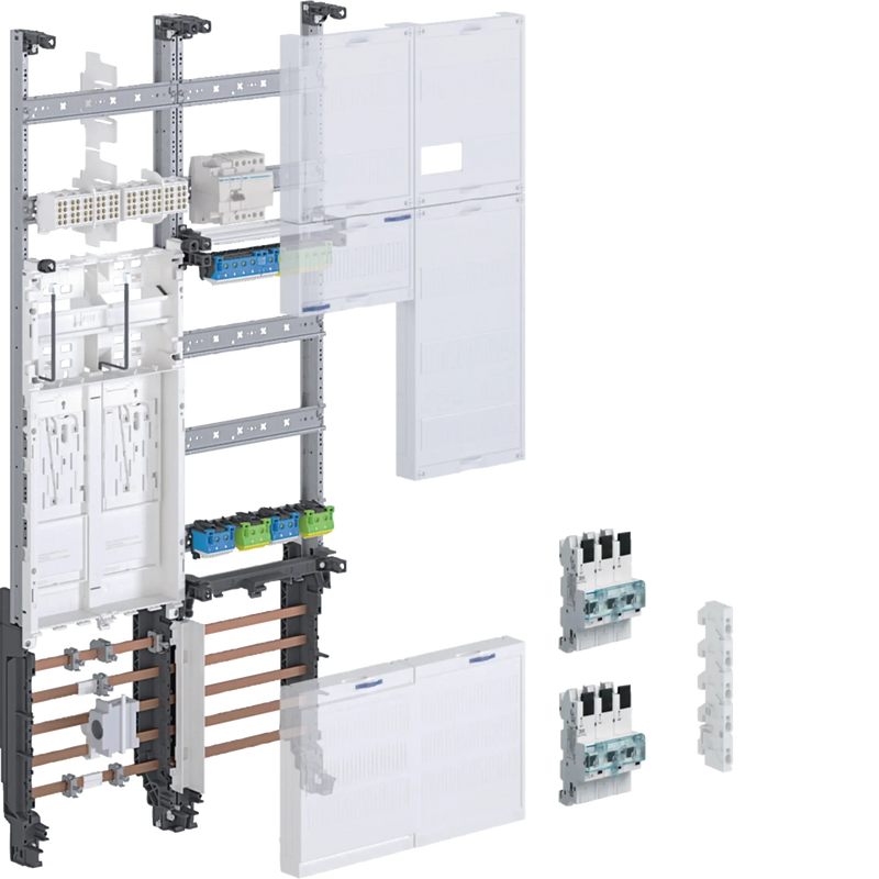 Komplettfeld,universZ,2ZP,BKE-I,OKK,VT5,SLS 35A,ESA,1050x500,2-feld. | Hager