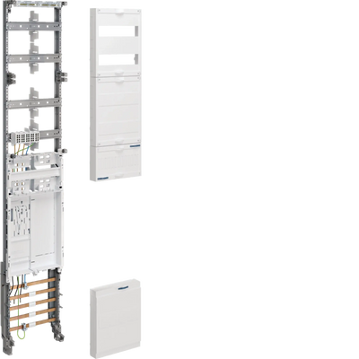 Komplettfeld,universZ,BKE-I,1 ZP,H=1350mm,4-rh.,10mm²,HLAK 5-pol.,1-feldig | Hager