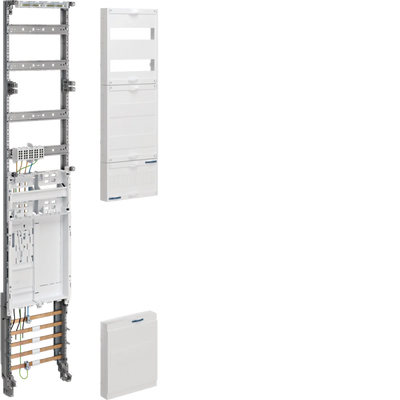 Komplettfeld,universZ,BKE-I,1 ZP,H=1350mm,4-rh.,16mm²,HLAK 5-pol.,1-feldig | Hager