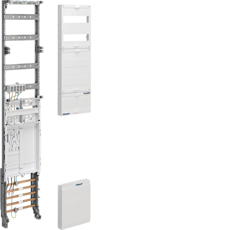 Komplettfeld,universZ,BKE-I,1 ZP,H=1350mm,4-rh.,16mm²,HLAK 5-pol.,1-feldig | Hager