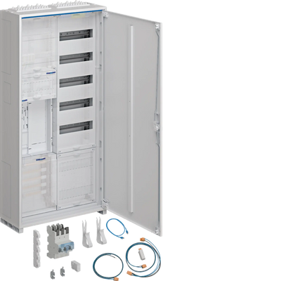 Komplettschr., univ.Z 1ZP BKE-I OKK VT5, APZ, SLS 40A, ESA, 1100x550x205mm, IP44 | Hager